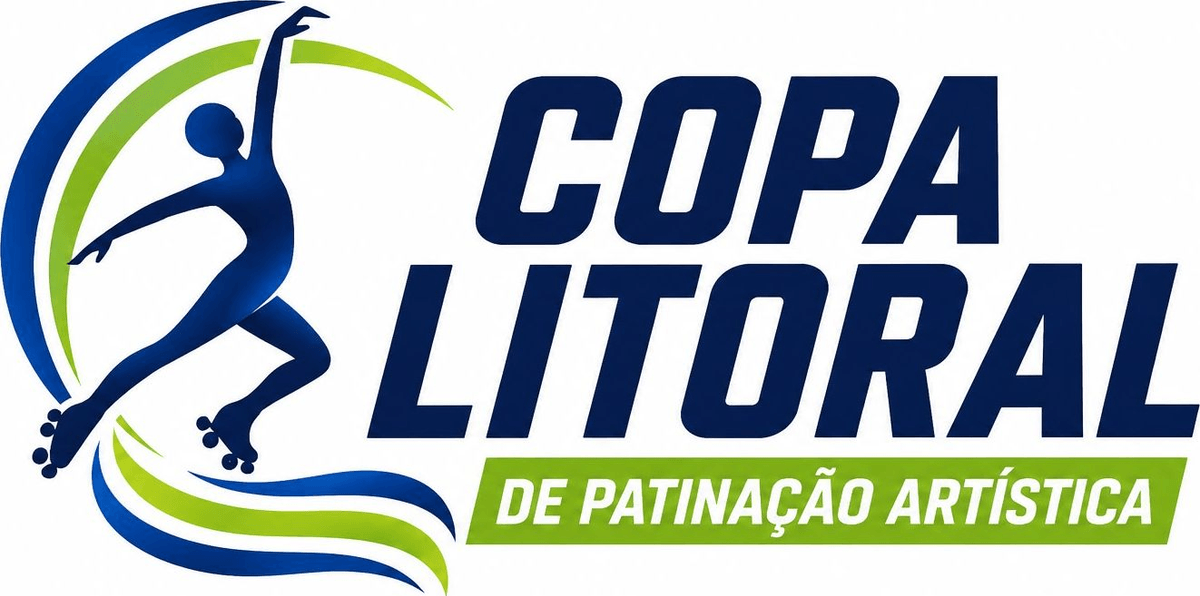 Logo da Copa Litoral de Patinação Artística